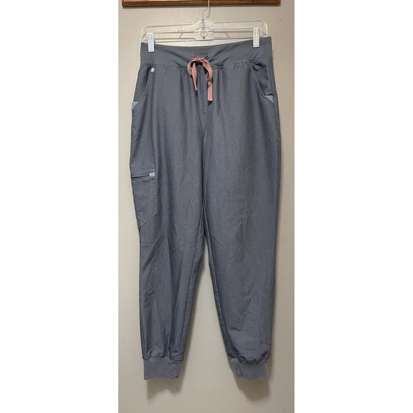 Figs Pants - Figs Women's Technical Collection Jogger Scrub Pants Blue Size M 28x28
